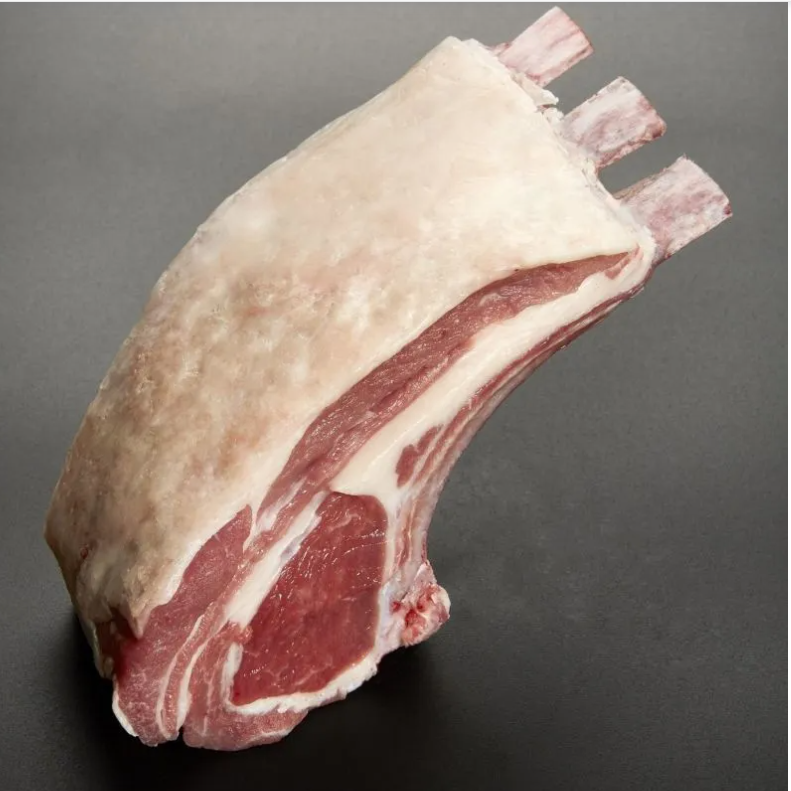 Carré d'agneau 3 côtes détalonné origine FRANCE - 2x360g (720g)