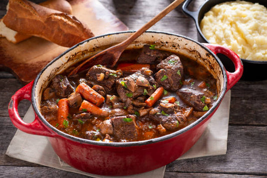 Viande de bœuf à Bourguignon en cubes UE - 2kg
